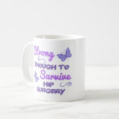 Mug Chirurgie de la hanche féminine (Devant gauche)