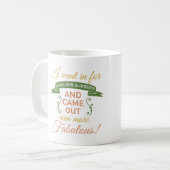Mug Chirurgie de l'épaule Fabuleux récupération (vert) (Devant gauche)