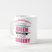 Mug Chirurgie Des Pieds Pour Les Femmes (Devant gauche)
