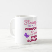 Mug Chirurgie du genou forte (Devant gauche)