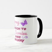 Mug Chirurgie du genou forte (Devant droit)