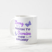 Mug Chirurgie du genou pour femmes (Devant gauche)