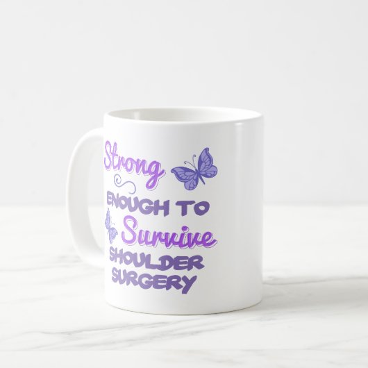 Mug Chirurgie inspirée pour les épaules (Devant gauche)