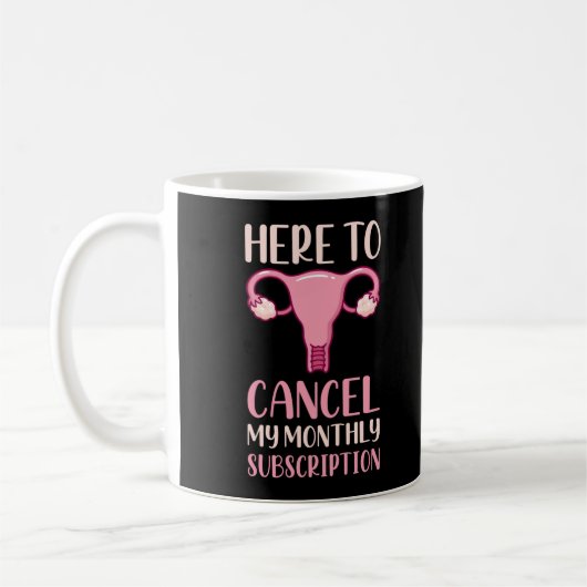 Mug Chirurgie Uterus Suppression Hystérectomie Récupér (Gauche)