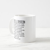 Mug Chirurgien (Devant gauche)