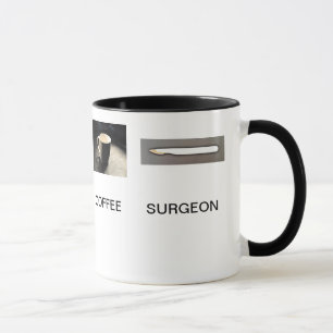MUG CHIRURGIEN DE CAFÉ DE NEZ D'OREILLE