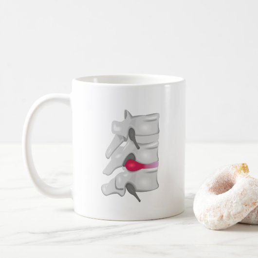 Mug Chirurgien de dos chiropraticien (Avec donut)
