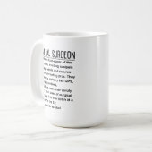 Mug Chirurgien général (Devant gauche)