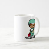 Mug Chirurgien mignon en Scrubs avec Scalpel (Devant droit)