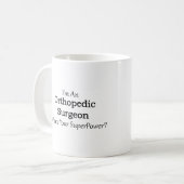 Mug Chirurgien orthopédique (Devant gauche)