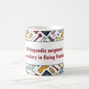 Mug Chirurgien orthopédique médecine pun médecin motif