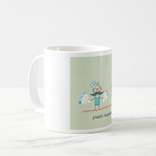 Mug Chirurgien plastique (Devant gauche)