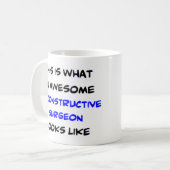 Mug chirurgien reconstructif, awesom (Devant gauche)