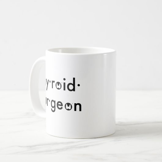 Mug Chirurgien thyroïde d'ATA (Devant gauche)
