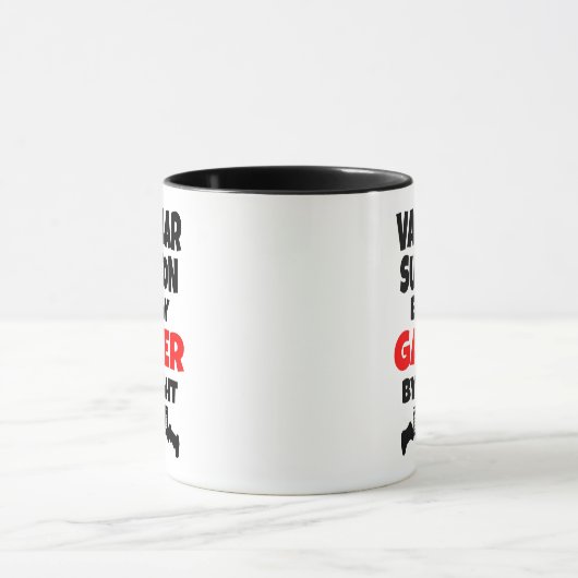 Mug Chirurgien vasculaire gamer (Centre)