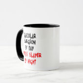 Mug Chirurgien vasculaire Zombie Slayer (Devant gauche)