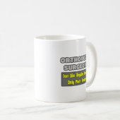 Mug Chirurgiens orthopédiques ... Plus intelligent (Devant droit)