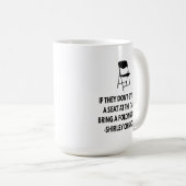 Mug Chisholm citation siège à table chaise ÉGALITÉ MAI (Devant droit)