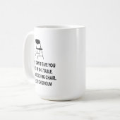 Mug Chisholm citation siège à table chaise ÉGALITÉ MAI (Devant gauche)