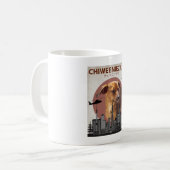 Mug Chiweeniezilla Funny Chiweenie T-Shirt Amoureux de (Devant gauche)