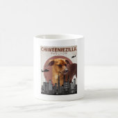 Mug Chiweeniezilla Funny Chiweenie T-Shirt Amoureux de (Centre)