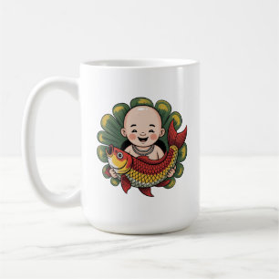 Mug Chloe Baby - Joli garçon avec Lucky Koi