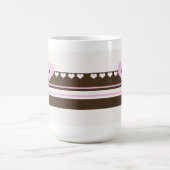 Mug Chocolat aux coeurs roses (Centre)