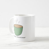 Mug Chocolat blanc chaud (Devant gauche)