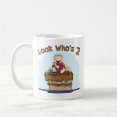 Mug Chocolat boue 2e anniversaire (Gauche)