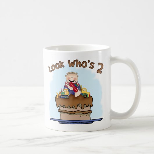 Mug Chocolat boue 2e anniversaire (Droite)