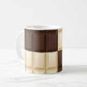 Mug Chocolat Brown Et Blanc (Devant gauche)