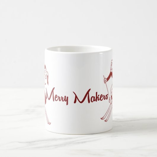 Mug Chocolat chaud à thème de ski (Centre)