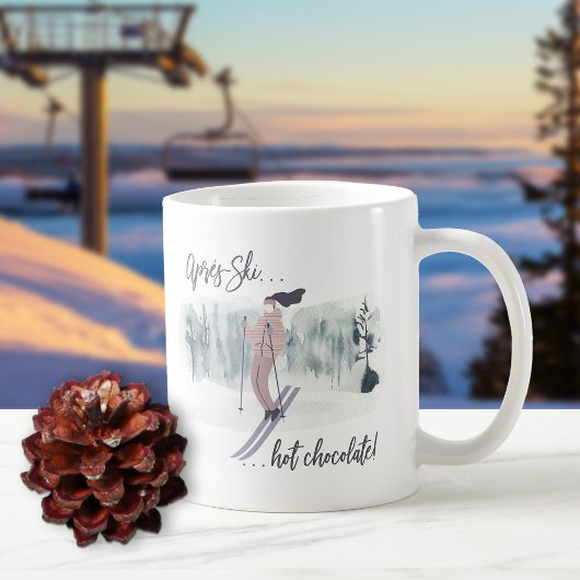 Mug Chocolat chaud après-ski pour elle