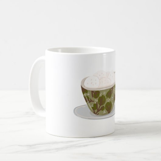 Mug Chocolat Chaud Avec Marshmallows (Devant gauche)