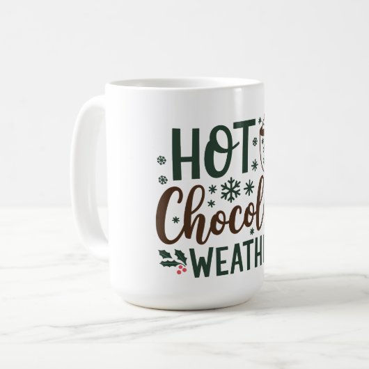 Mug Chocolat chaud, cacao chaud (Devant gauche)