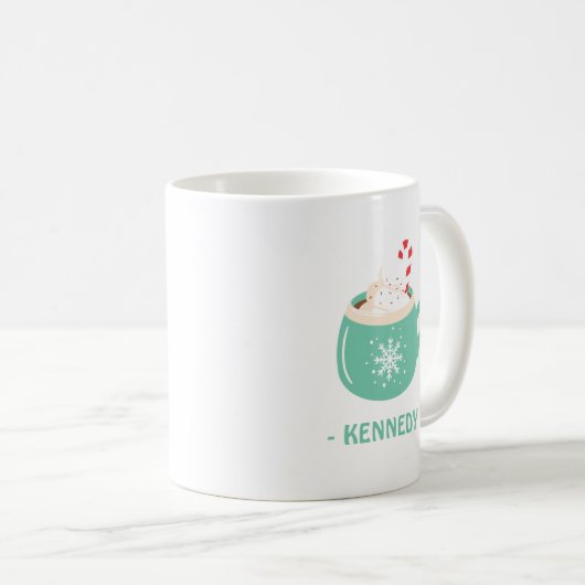 Mug Chocolat chaud de Noël (Devant droit)