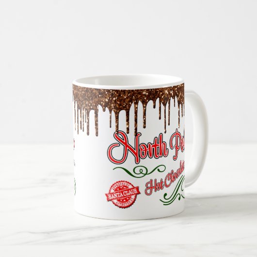 Mug Chocolat chaud du Pôle Nord (Devant droit)