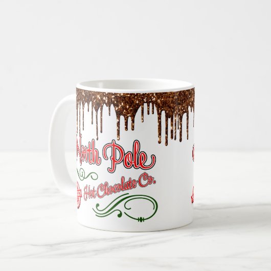 Mug Chocolat chaud du Pôle Nord (Devant gauche)