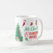 Mug Chocolat Chaud & Films de Noël (Devant droit)