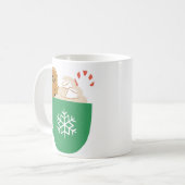 Mug Chocolat chaud Marshmallow Sucre de canne pain d'é (Devant gauche)