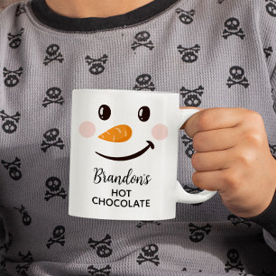 Mug Chocolat Chaud Personnalisé Snowman Kids