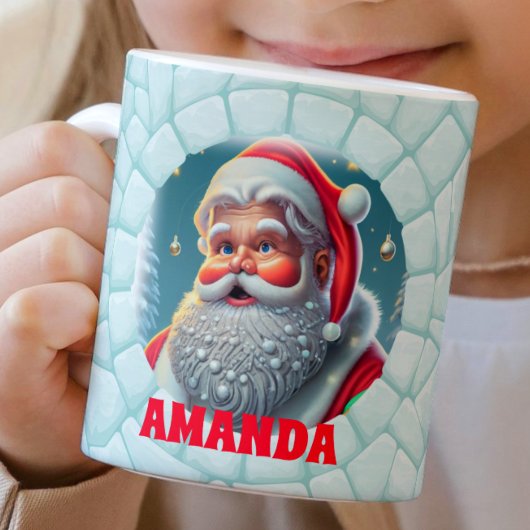 Mug Chocolat chaud pour enfants personnalisés de Noël 