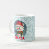 Mug Chocolat chaud pour les enfants personnalisés de N (Devant gauche)