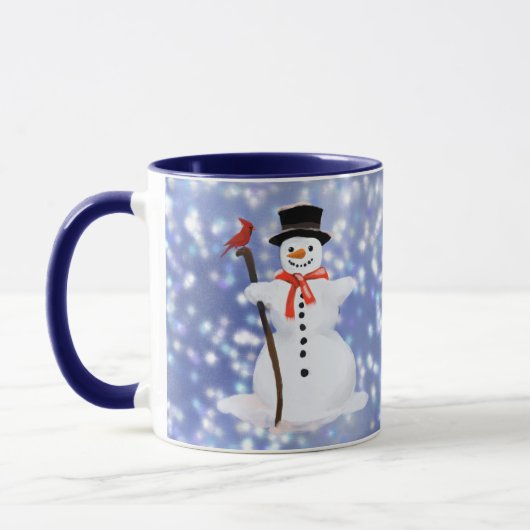 Mug Chocolat chaud Snowman (Gauche)