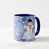 Mug Chocolat chaud Snowman (Devant droit)