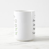 Mug Chocolat chaud/tasse chaude de préférence (Centre)
