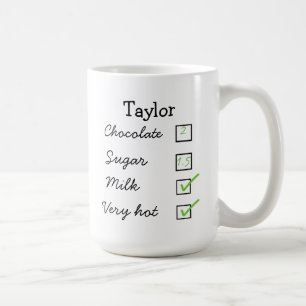 Mug Chocolat chaud/tasse chaude de préférence