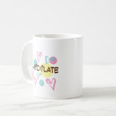 Mug Chocolat & Coeurs (Devant gauche)