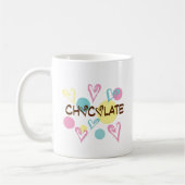 Mug Chocolat & Coeurs (Gauche)