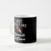 Mug Chocolat Crème de glace - Unique Lov Crème de glac (Devant gauche)